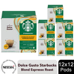 Nescafe Dolce Gusto Starbucks Coffee Pods 12 Caps, 12 Boxes