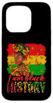 Coque pour iPhone 15 Pro I am Black History Juneteenth celebration afro-américain