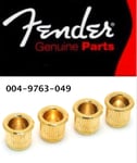 4 FERRULES BASS FENDER USA - gold - 0049763049 - Jazz & Precision bass - 