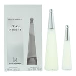 Issey Miyake Womens L'eau D'Issey Eau de Toilette 100ml + Eau de 25ml Gift Set - One Size