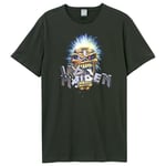 Amplified Unisex vuxen Chomp Iron Maiden T-Shirt