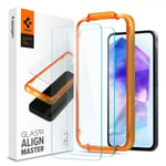 Spigen Samsung Galaxy A55 Skärmskydd GLAS.tR ALIGNmaster 2-pack