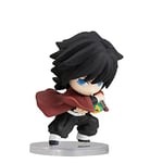 Chibi Masters Bandai Giyu Tomioka Demon Slayer Figure | 8cm Tomioka Anime Figure From Demon Slayer Anime And Manga | Collectable Anime Merch Figures Make Great Anime Gifts