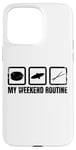 Coque pour iPhone 15 Pro Max Drôle de tambour Week-end Musique Band Trap Set