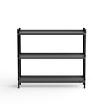 NINE - BOLT Shelving 1000 - 3 shelves Oak Black Anthracite - Hyllor och hyllsystem - Lennart Ebert - Svart - Metall/Trä