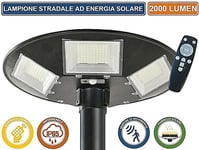 Lampadaire De Jardin Solaire Crépusculaire UFO Panneau Solaire SO-GD-200W Uni