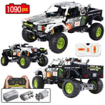 YYEWA 1090Pcs Ville Off Road Modèle du véhicule Building Block Technic SUV RC/Non-RC Racing Briques Voiture Jouets pour Les Enfants Cadeaux