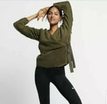 Nike Women’s Sherpa Training Wrap (Olive) - Medium - New ~ 929839 395