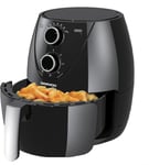 Daewoo Medium Compact 4L Air Fryer Bake Roast Grill 200° & 30min Timer Serves 5