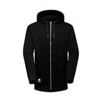 Mammut Veste à capuche Ml pour homme Couche intermédiaire, Noir, M