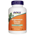 Now Foods Citrate de Magnésium Softgels, 90 capsules