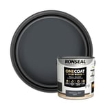 Ronseal One Coat Everywhere Paint Charcoal Grey Matt 2.5L