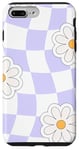 iPhone 7 Plus/8 Plus White and Blue Checkerboard Groov Preppy Aesthetic Case