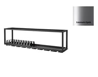 WESCO Rack System Smart Neusilber thermolaqué, Acier Inoxydable, Acier Inoxydable, 1200x450x250 mm