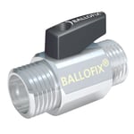 Broen Ballofix Kuleventil Nippel med Grep 3/8" (10)