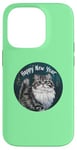 iPhone 14 Pro Happy New Year Ragdoll Cat Case