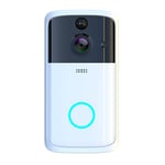 P Prettyia 1080P Silver Video Doorbell Wireless Camera PIR-detection Bell