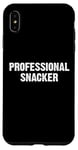 Coque pour iPhone XS Max Professional Snacker Funny