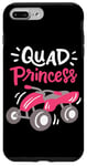 Coque pour iPhone 7 Plus/8 Plus Femme Quad Lover ATV Rider Offroad Quad Bike