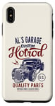 Coque pour iPhone XS Max Al's Hotrod Garage Classic Car Custom Al Design