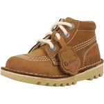 Kickers Kick Hi Zip Tan Nubuck