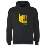 Batman Day Long Live The Bat Hoodie - Black - M - Black