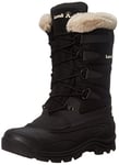 Kamik Women's Shellback Snow Boot, Black, 7 UK