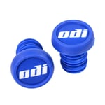 Bar Ends ODI Handle Bar Push In Blue for Cycles Scooters & BMX