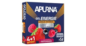 Gel energie apurna longue distance fruits rouges 5x35g