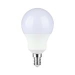 A60 lampa 8,5W E14 - Plast, Samsung chip, 3000K - Kulör : Varm