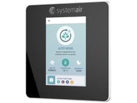 Systemair Save Touch Manöverpanel Svart För Vsr300 (88350+488802)+Vsr500 (88550+488804) Med Åtkomst Till Alla Funktioner.