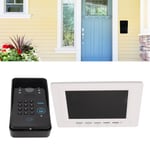 UK Plug Wireless Doorbell Camera 7in Indoor Display Infrared Camera 100 Hot