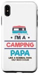 Coque pour iPhone XS Max Camping-car glacière Nature Lover Camping Papa Like Normal Papa