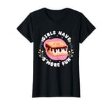 Girls Have S'more Fun Camping Campfire Camper Kid Girl T-Shirt