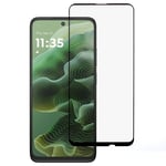 2-PACK SKALO Motorola Moto G35 5G Heltäckande Skärmskydd Härdat Glas - Svart Svart