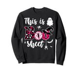 This Is Boo Sheet Halloween Ghost Costumes Men Women Couples Sweatshirt