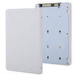 USB 2.5" SATA External SSD Hard Drive Mobile Disk HD Enclosure/Case Box (White)