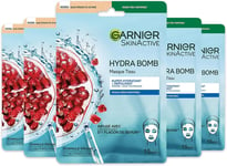 Skin Active - Coffret Masques Tissu Hydra Bomb - Hydratant & Repulpant - X5