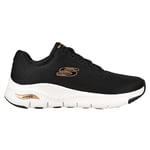 Skechers Women's Arch Fit – Big Appeal vardagsskor (dam) - Black Rose Gold, 42