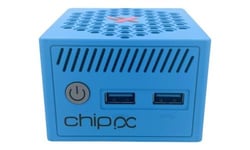 Chip PC iX PC Nano WPL1288W - Client léger - mini PC 1 x N-series N100 / jusqu'à 3.4 GHz - RAM 8 Go - SSD 256 Go - NVMe - UHD Graphics - Gigabit Ethernet, IEEE 802.11ax (Wi-Fi 6), Bluetooth 5.2 - 11 IoT Enterprise 2024 LTSC - moniteur : aucun