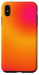 iPhone XS Max Pink Orange Aura Ombre Case