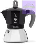 Bialetti Moka Induction Pot, 4 Cups Espresso Maker Suitable for All Cookers