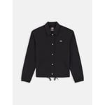 Veste Dickies  OAKPORT CROP COACH W JKT - BLK-BLACK