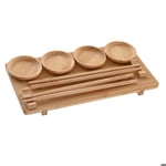 DKD Home Decor Orientalisk Sushi fat Set