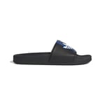 adidas Originals Sandal adilette - Sort/Blå/Hvit, størrelse 48½