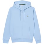 Sweat-shirt Lacoste  Gilet sweatshirt a capuche  homme Ref 57995 HBP Bleu