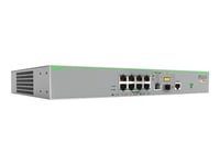 Allied Telesis Centrecom Fs980m/9Ps - Switch - L3 - Administrerad - 8 X 10/100 (Poe+) + 1 X Kombinations-Gigabit Sfp (Upplänk) - Rackmonterbar - Poe+ (150 W)