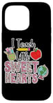 Coque pour iPhone 14 Pro Max Crayon Apple I Teach Little Sweethearts Classroom