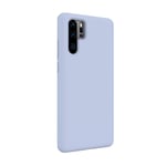 Silicone Case for Huawei P30 Pro, Silicone Soft Phone Cover with Soft Microfiber Cloth Lining, Ultra-thin ShockProof Phone Case for Huawei P30 Pro (Light Blue)