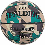 Ballon de basket Commander Poly Spalding Commander Marron 7 Synthétique [Tail